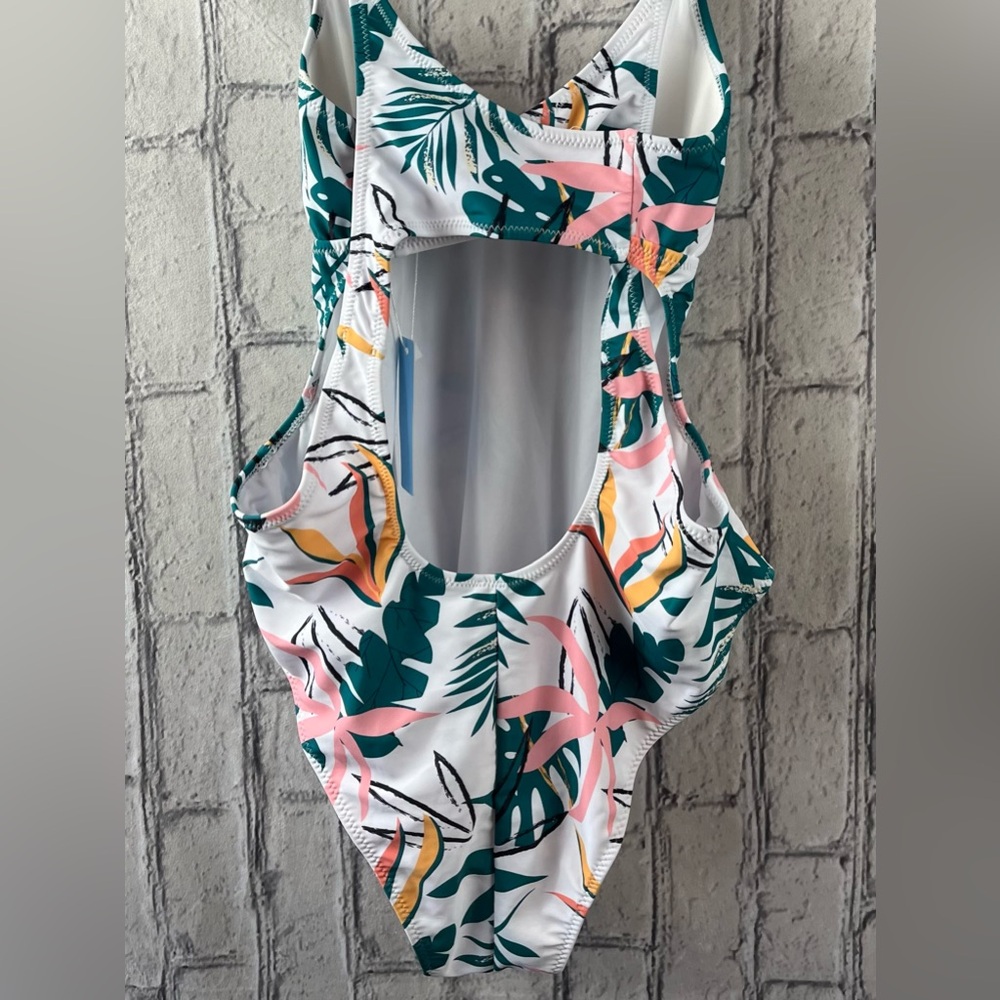Live Life on the Beach Size:L Women Swim Suit Multi Color - Picture 4 of 8